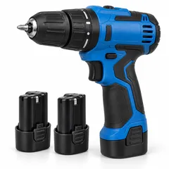 Atornillador eléctrico 12V con 2 baterías